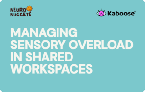 Managing sensory overload in shared workspaces