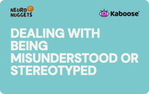Dealing with being misunderstood or sterotyped